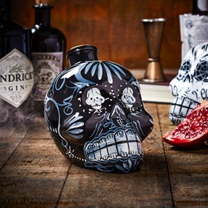Day of the Dead Skull Decanter