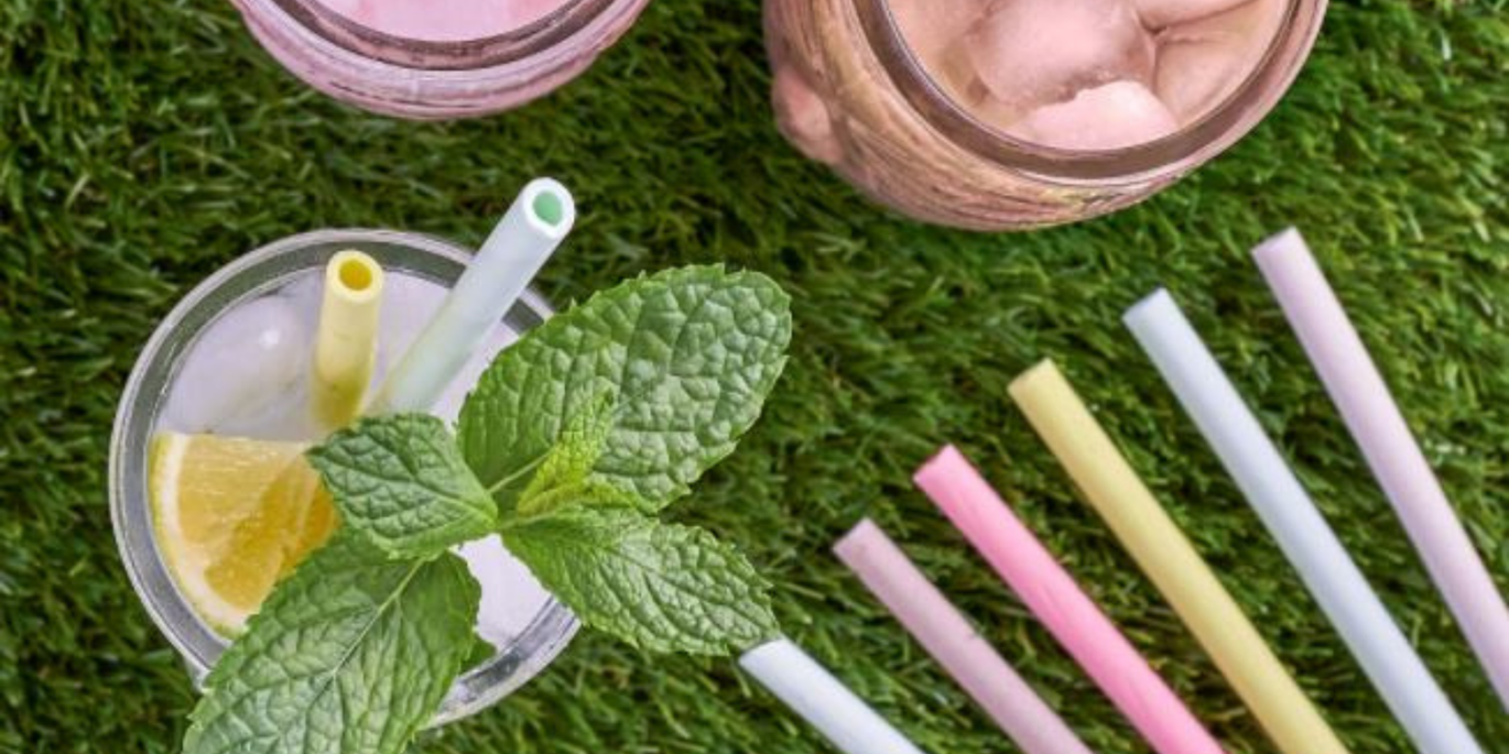 Ditch The Plastic Straws For Edible Straws!